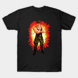 Sergeant SGT Slaughter GI Joe toy art card T-Shirt